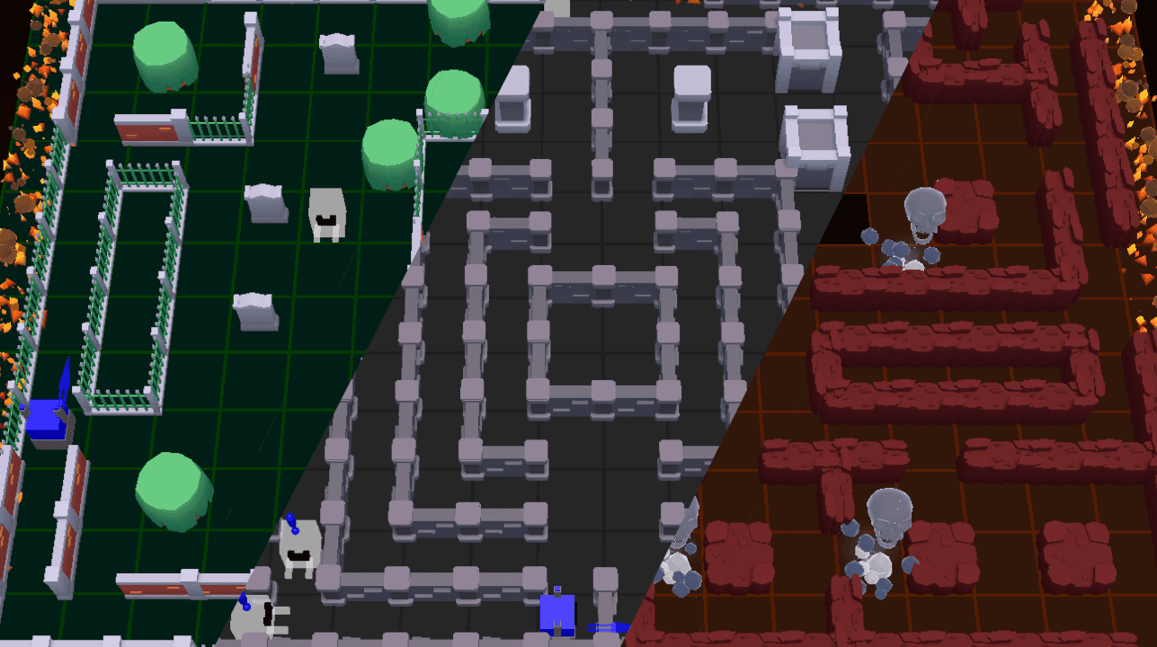 Runman: Portal Run – Reach the portal before the ghosts get you, or join them and hunt your friends for revenge.. Party Game, Arcade, Multiplayer – 2-8 players.